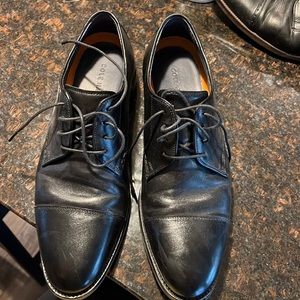 Mens black dress shoe